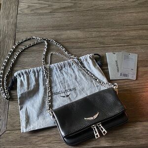 Zadig & Voltaire Rock Nano Black Bag